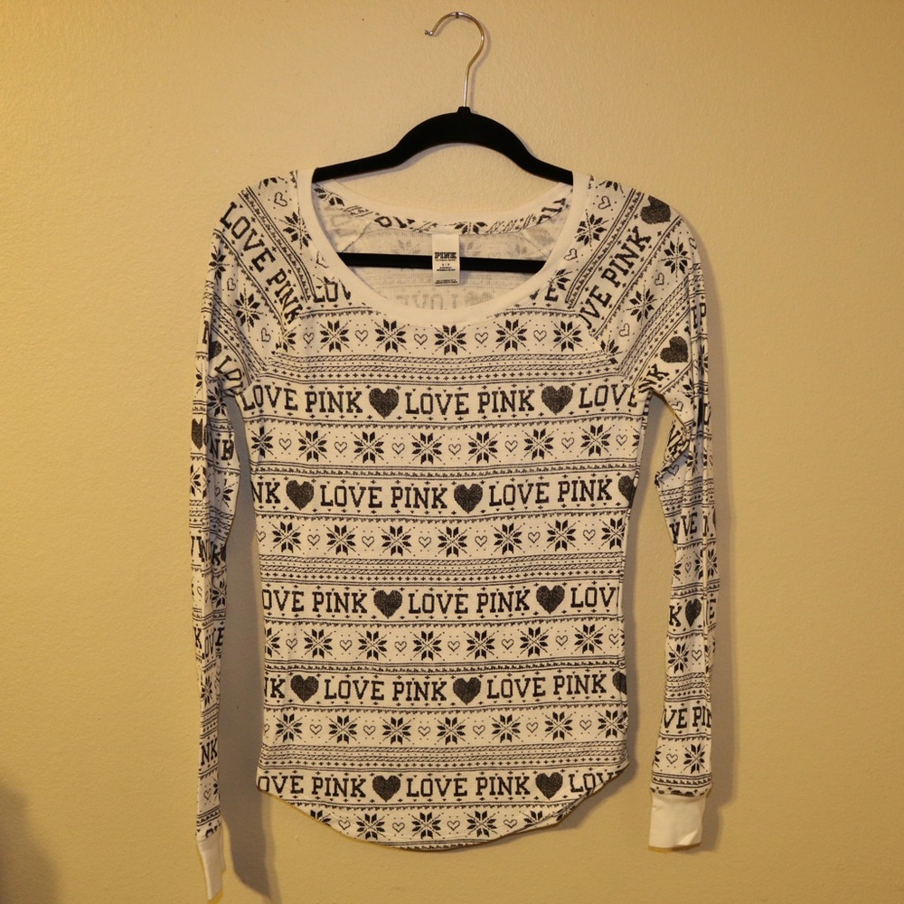 PINK Victoria's Secret Thermal Long Sleeve